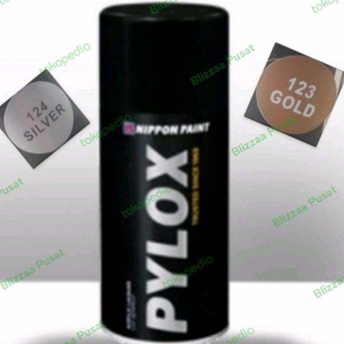 DF176 >> Pylox Gold 123 Emas / Pylox Silver 124 Perak Pilok / Pilox Aneka Warna Nippon Paint