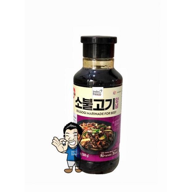 O'Food Daesang Korean Bbq Bulgogi Sauce Marinade- Saus Bbq 500 G