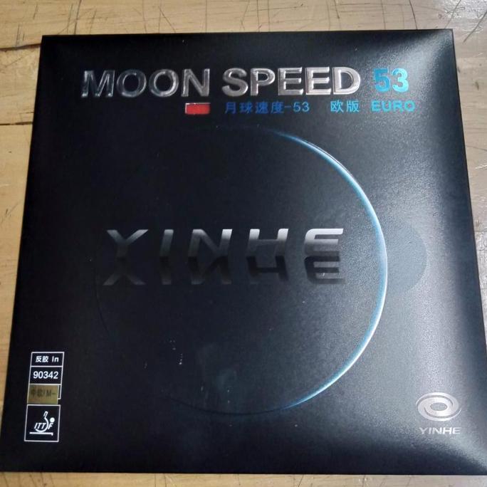 TERMURAH - KARET TENIS MEJA YINHE MOON SPEED 53 EURO ORIGINAL