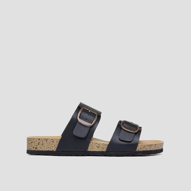 Nevada Buckle Sandal Slipper Wanita 121243959