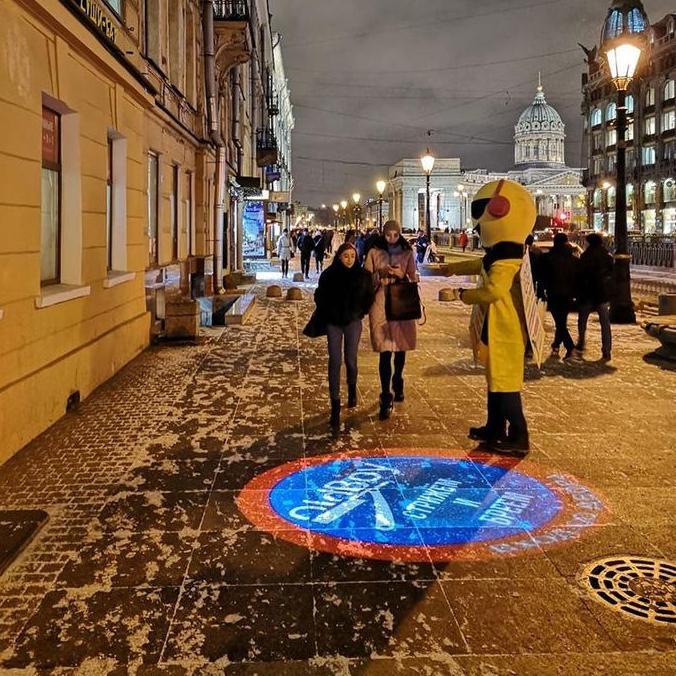 New- Advertising Gobo Projector Custom Logo Lights Outdoor LED Projector Ip67 Hd Rotating Customize 