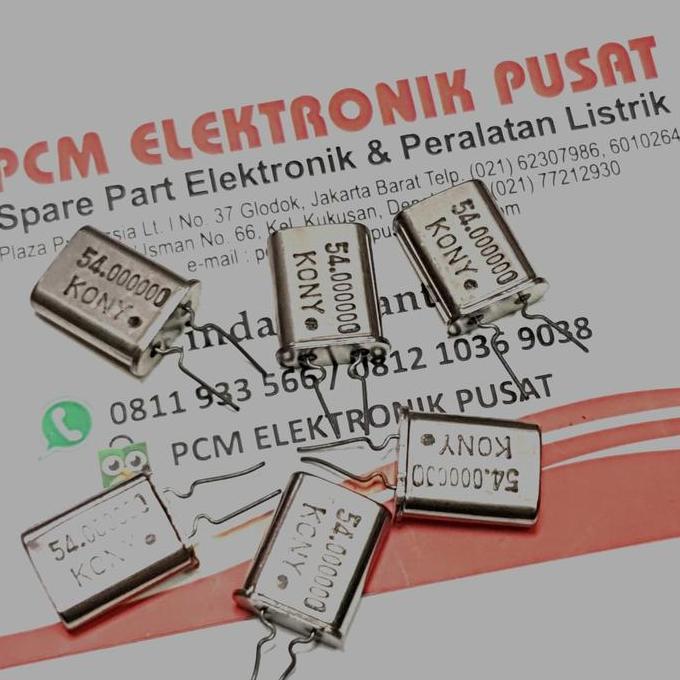 Update Crystal kristal Xtal 54 Mhz tinggi pcmpu55