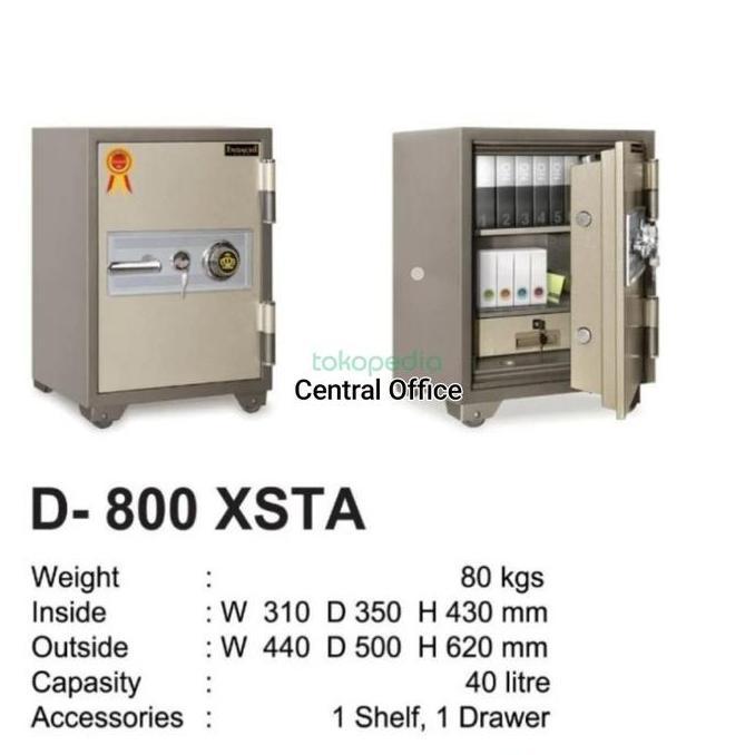 Brankas -BRANKAS Indachi D-800 XSTA free ongkir Wilayah Jatadebek