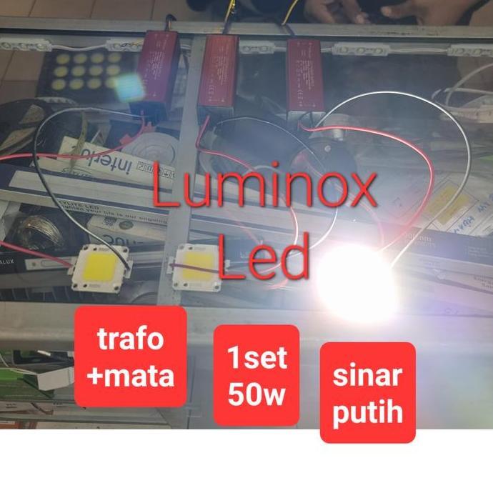 Diskon Trafo Driver Pju Cobra Led 50Watt 50W Set Lampu 50 Watt 50 W Putih