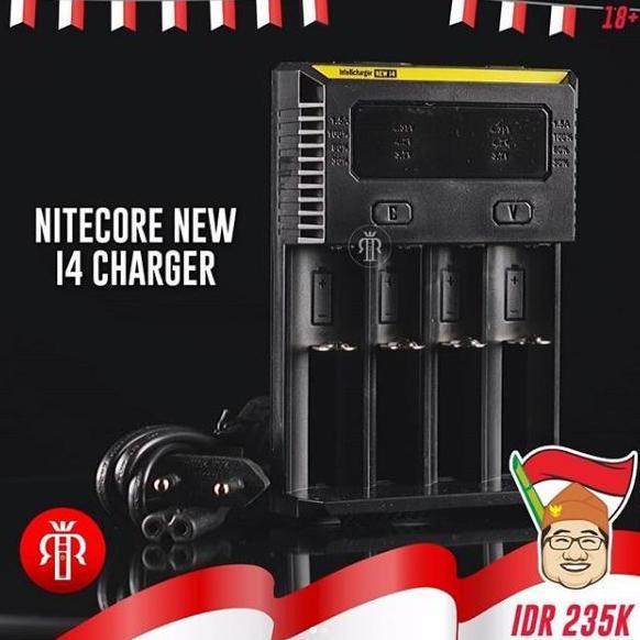 Terjangkau Nitecore New I4 Charger