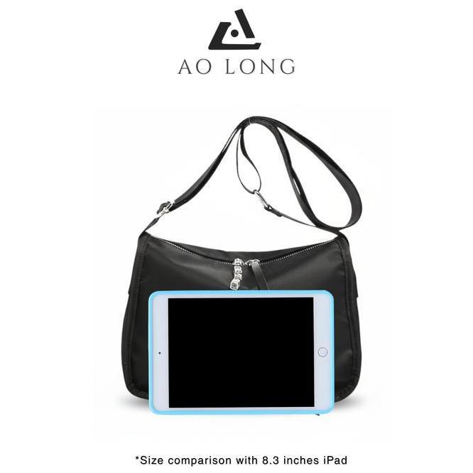 Selempang Daliya 8944-1 # Tas Selempang Wanita - Slingbag Terbaru Cewek Berbahan Parasut Premium Bis