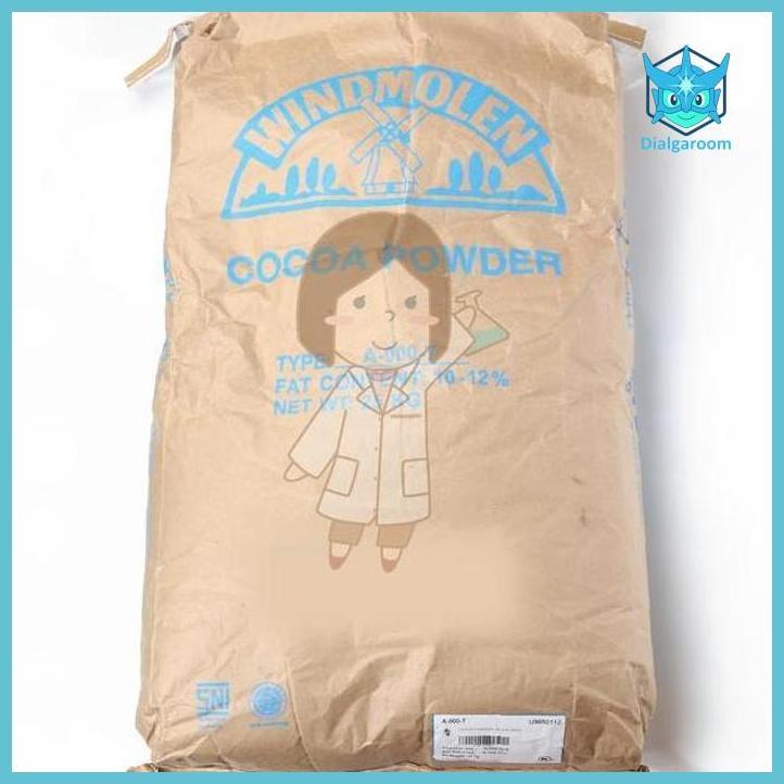 ( COKLAT ) COKLAT BUBUK WINDMOLEN COCOA POWDER 25KG BAHAN KUE  COKLAT BUBUK MAKANAN & MINUMAN