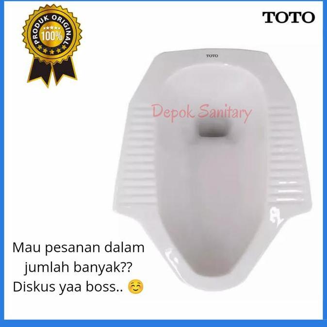 Promo Closet jongkok toto ce7/ closet jongkok/ kloset jongkok/closet COD