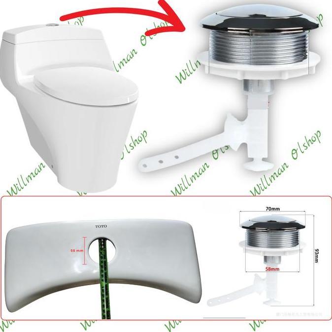 Promo Tombol Kloset Untuk TOTO CW823J COD