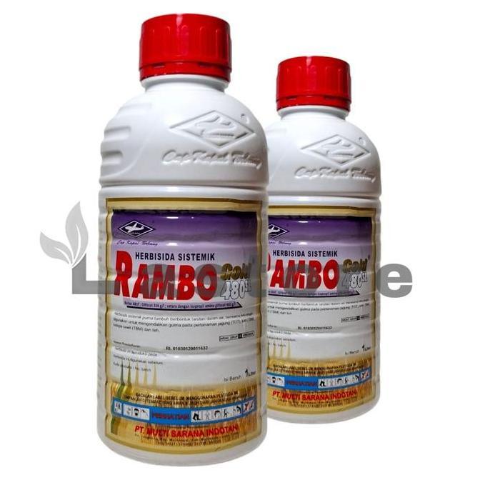 Herbisisa Rambo Gold 1 Liter Racun Rumput Obat Pembasmi Gulma Liar