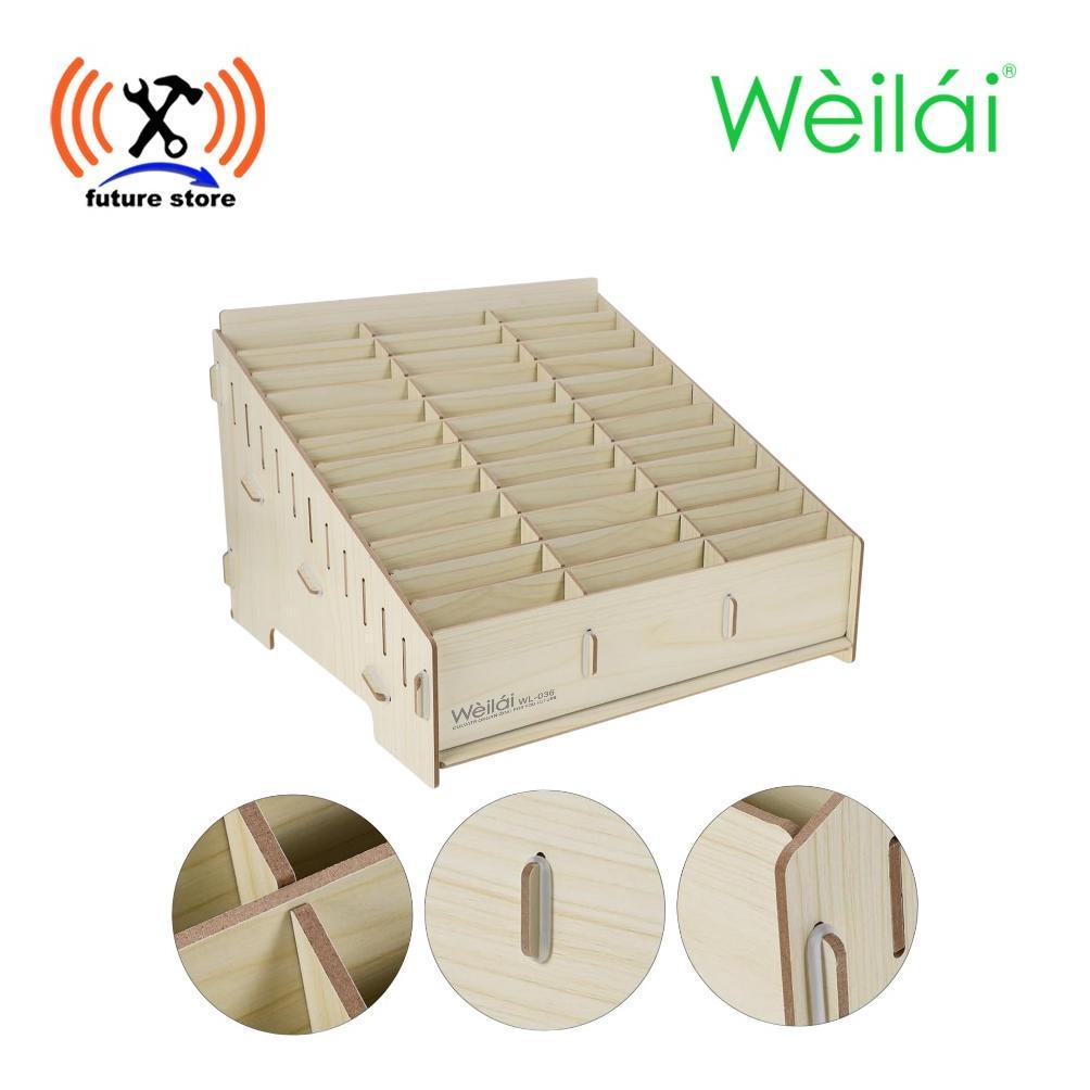 WEILAI WL 036 MANAGEMENT BOX MULTIFUGSI ORIGINAL - RAK KOTAK KAYU SPAREPART HP WEILAI - RAK MULTIGUN