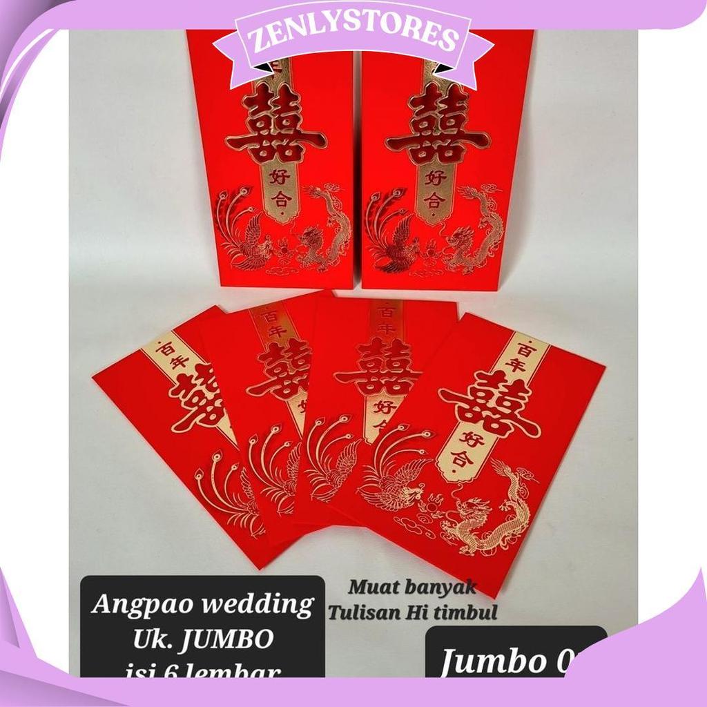 Angpao Wedding Jumbo Angpao Nikahan Angpao Sangjitangpao Uang Susu Angpao Engagement Ori