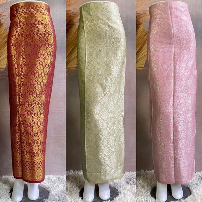 Rok Lilit Songket / Rok Setelan Kebaya Lilit / Rok Songket