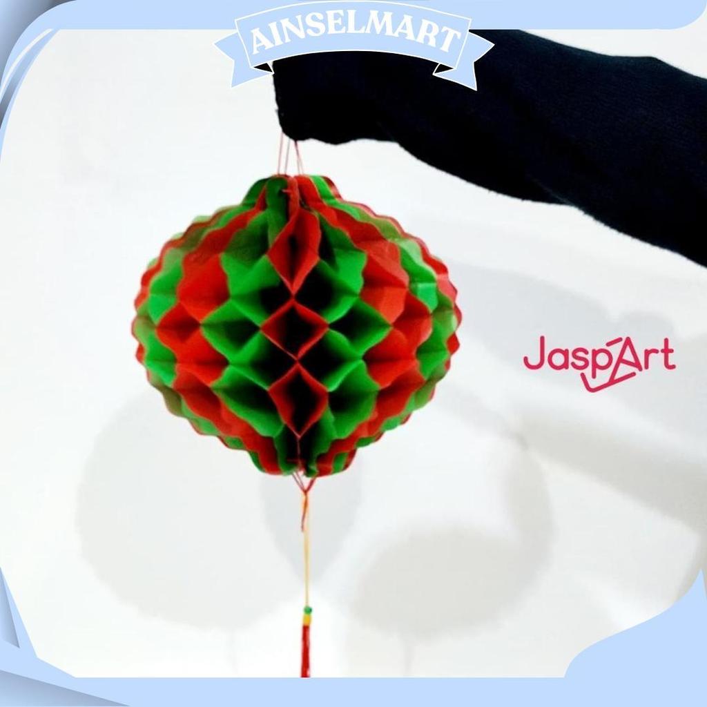Lampion Lipat Natal Lampion Tawon Natal Edition Lampion Hijau Merah Lampion Honeycomb Natal Best Sel