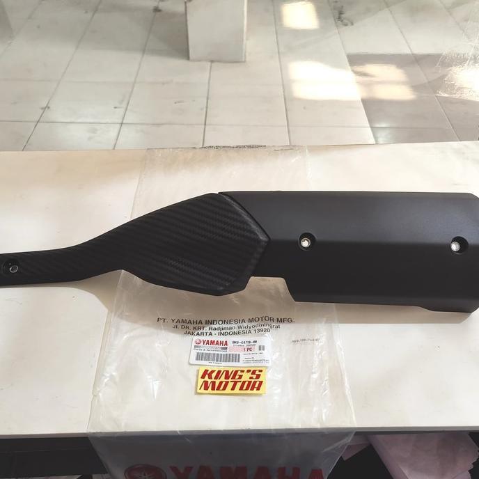 cover knalpot / tameng knalpot / pelindung knalpot MT15, MT-15 (BK6)