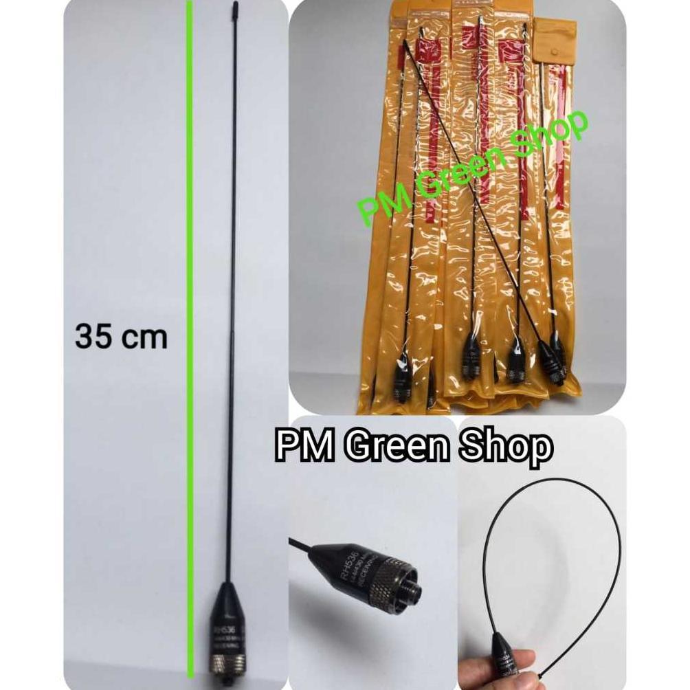 Antena ht motorola gp 328 plus gp338 plus gp888 plus gp360 lentur seperti lidi dualband