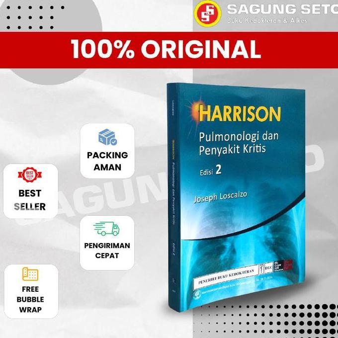 BEBAS ONGKIR - HARRISON PULMONOLOGI DAN PENYAKIT KRITIS E-2