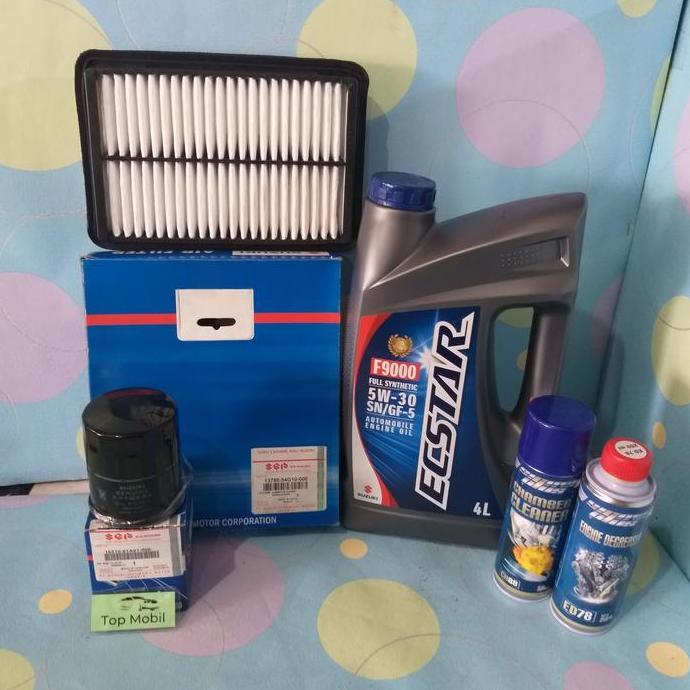 CHALK Paket service Oli SGO Ecstar F9000 5W-30 Aerio (5)