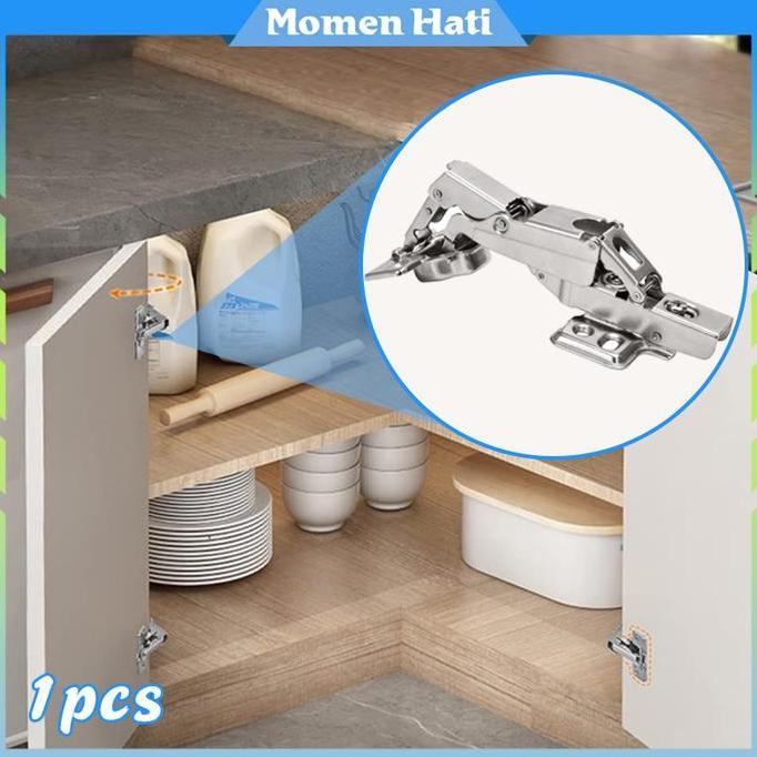 SHISHIO Engsel Buaya Slow Motion Engsel Pintu Slow Motion Otomatis Stainless