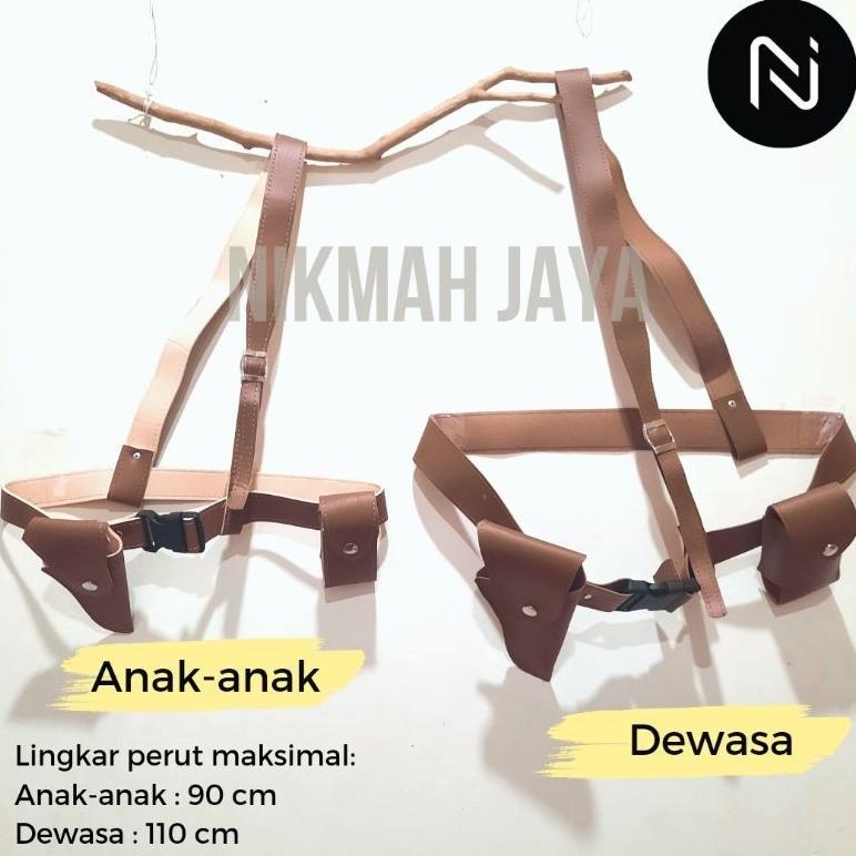 Semangat Abis Sabuk Bung Tomo / Sabuk Pejuang / Sabuk Baju Veteran / Sabuk Baju Karnaval