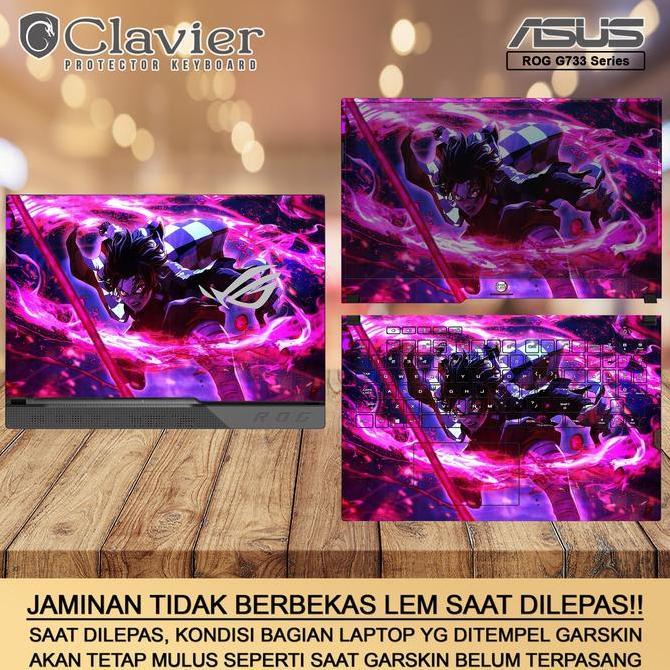 Cover Garskin Laptop Asus ROG G733 G733Q G733QR G733QS Gambar Fullbody