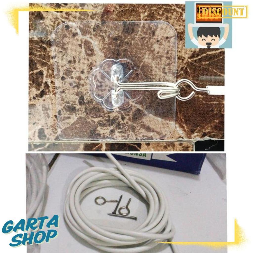 Lagi Diskon Nih Tali Kawat Spiral Gorden Elastis Per Meter