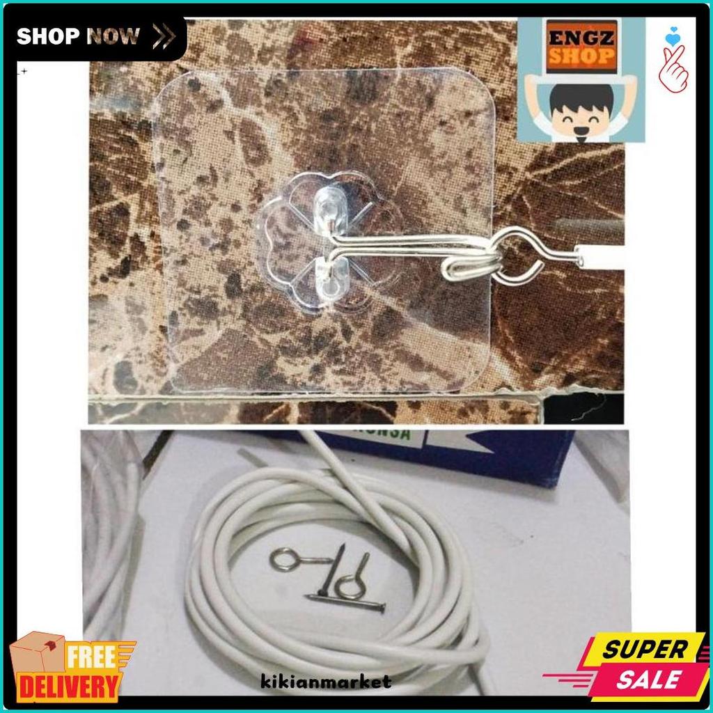 Lagi Diskon Nih Tali Kawat Spiral Gorden Elastis Per Meter