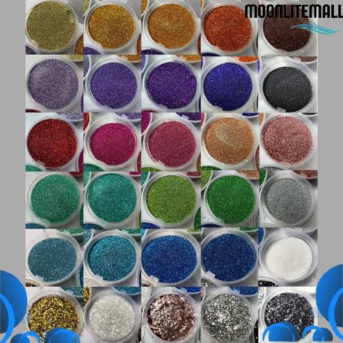 High Quality 100G Glitter Bubuk Powder Gliter Serbuk Glitter Bahan Henna, Slime, Nail Art, Resin