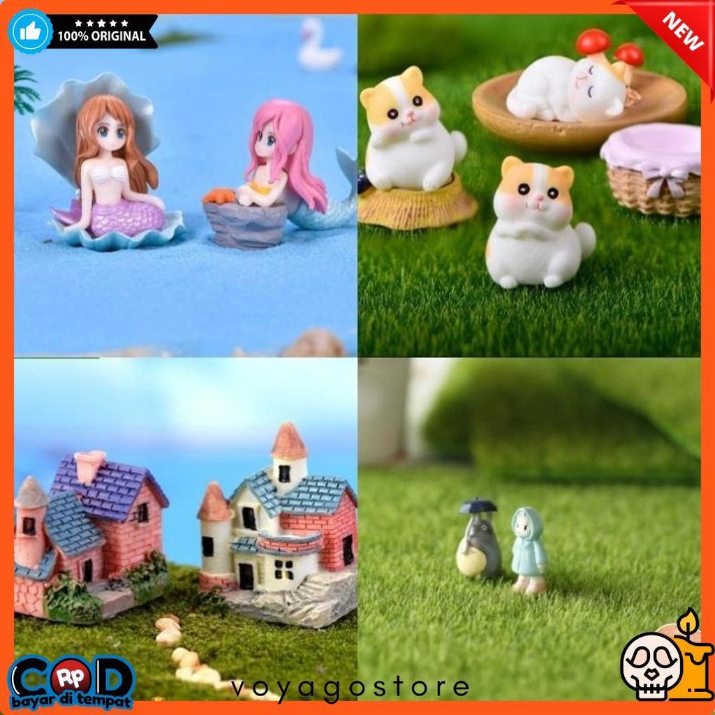 Cod Miniatur Pasangan Kekasih /Quinton Miniatur Pinguin Kecil Lucu / Miniatur Boneka /Putri Duyung/K