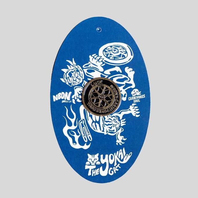 Carnivores Soul x NBDN - LUCK Kimtab Wheels Pin