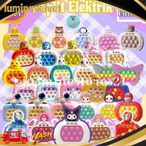 Original Game Console Pop It Elektrik Electronic Elektronik Electric Fidget/Pop It Elektronik Mainan