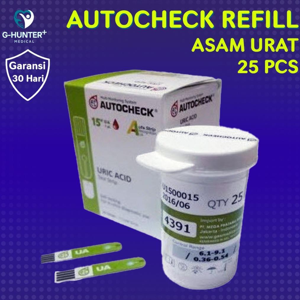 Refill Strip Autocheck Asam Urat / Autocheck Asam Urat / Stick Asam Urat Autocheck / Cek Asam Urat /
