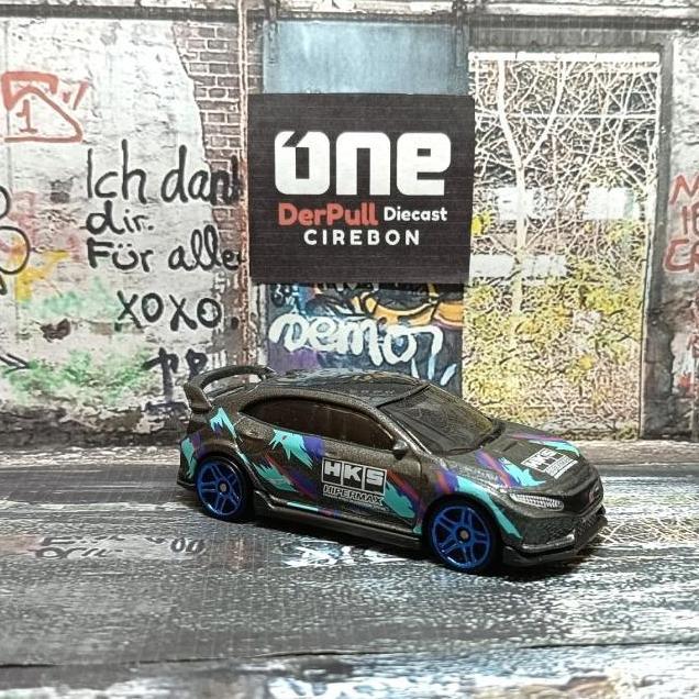 hot wheels 2018 honda civic type r HKS BC