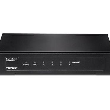 Trendnet TEG-S51SFP 4-Port Gigabit Switch with SFP Slot