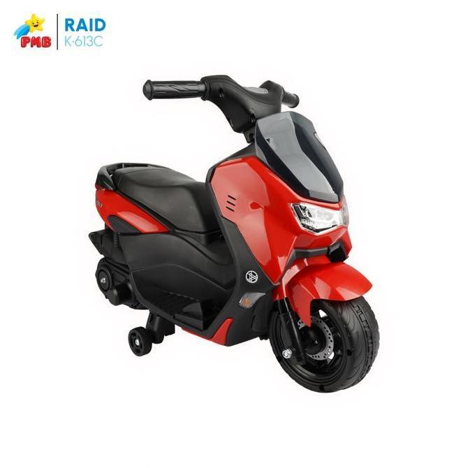 Motor Aki Anak Bisa Dinaiki PMB Toys Lisensi HONDA SCOOPY PCX CBR RAID Mainan Motor Anak Bisa Dinaik
