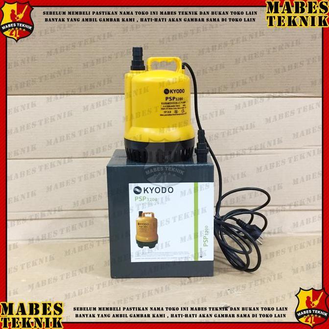 Kyodo Psp3200L / Psp 3200 / Psp 3200L - Pompa Air Celup Bahan Plastik Premium