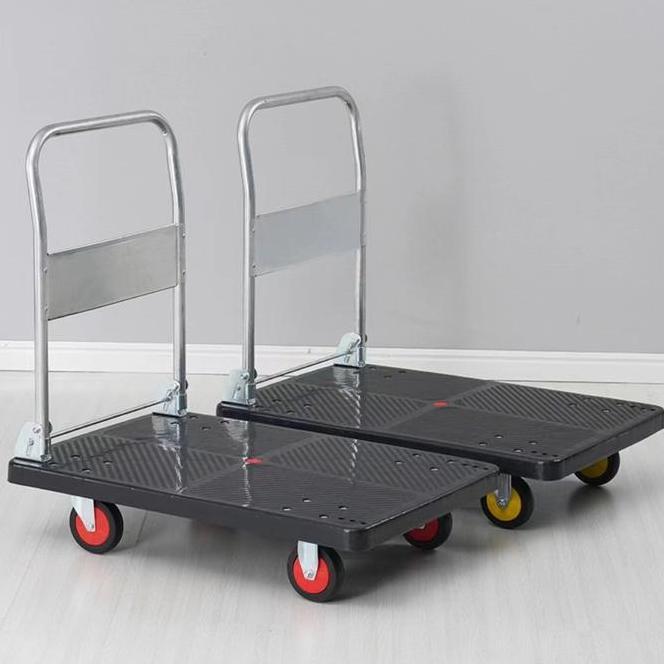 Highline Troli Barang Lipat Trolley Hand Truck Model Kuat Beban Besar Besi