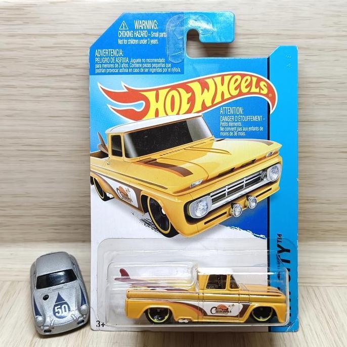 hot wheels custom 62 chevy pickup kuning
