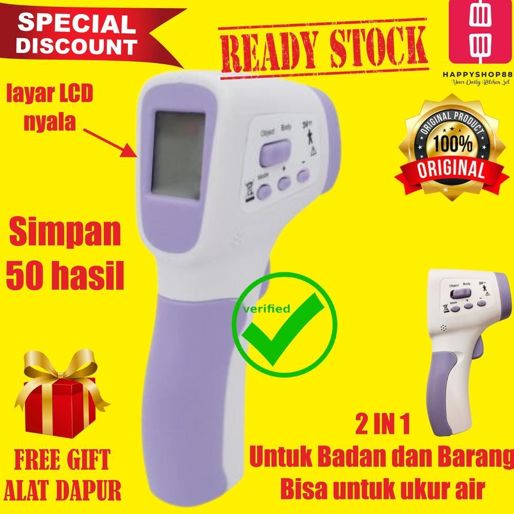 Termometer Infrared Non Contact Digital Suhu Badan Monitor Thermometer B.WELL WF-1000 B.WELL+