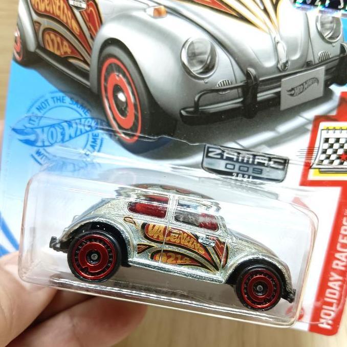 hot wheels volkswagen beetle holiday racers zamac