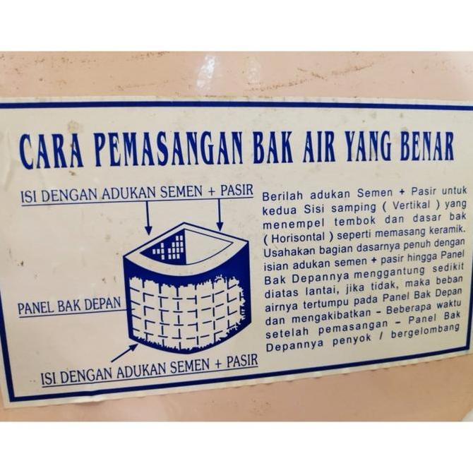 1Dozzketer - Alco Bak Air Kamar Mandi Fiberglass Oval 12L - Ivory Cream