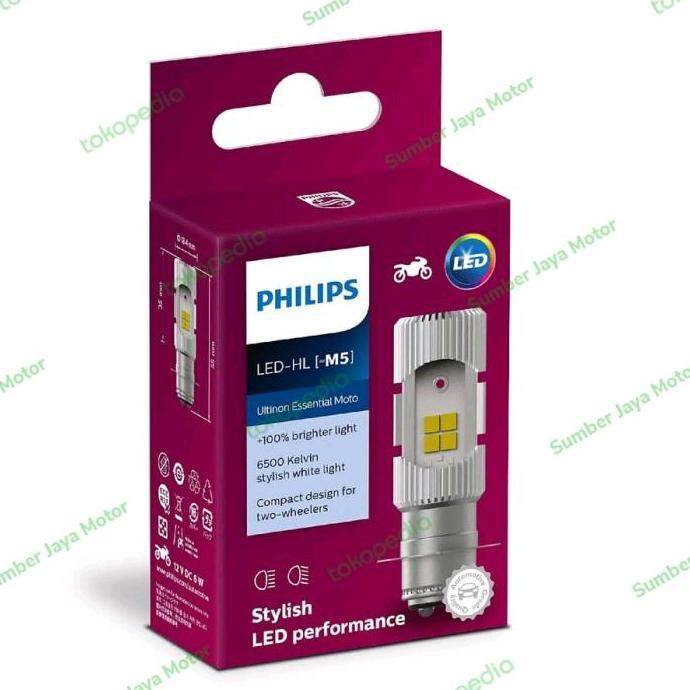 Bohlam Lampu LED Philips Motor M5