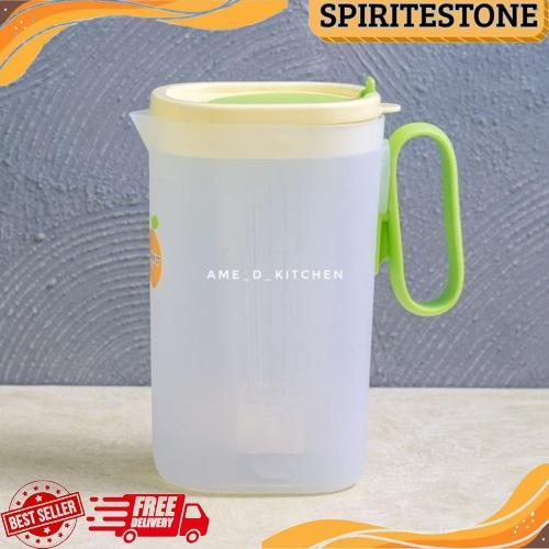 Premium Teko Kan Air + Saringan Bening Tutup Hijau Kap 3042/ Kat 3043 Golden Sunkist