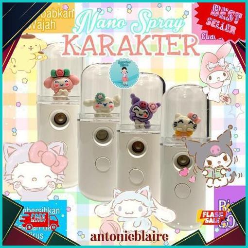 Flash Sale Nano Spray Sanrio/Nano Spray Karakter My Melody Cinnamon Roll Kuromi Pompom Purin/Mist Sp