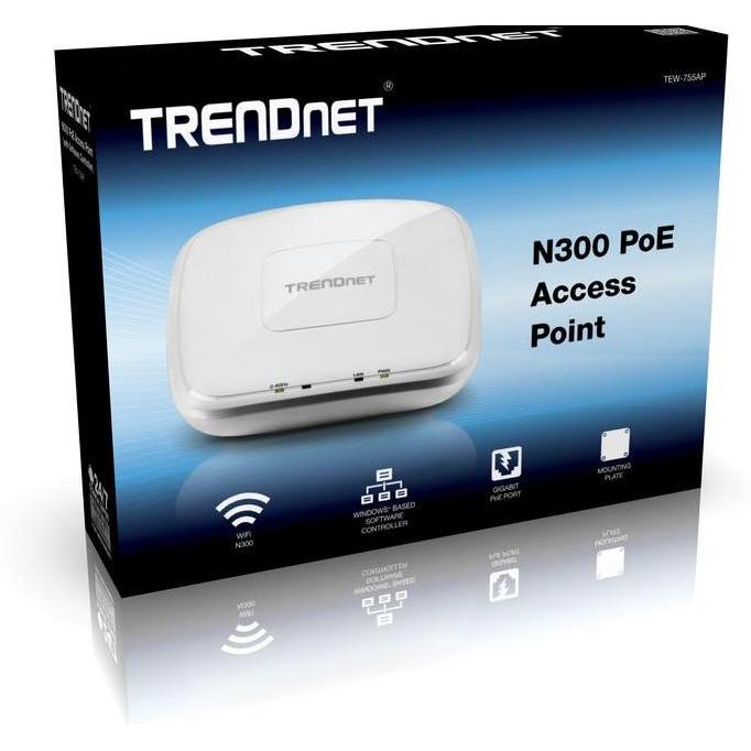 TRENDNET TEW-755AP N300 High Power POE Access Point