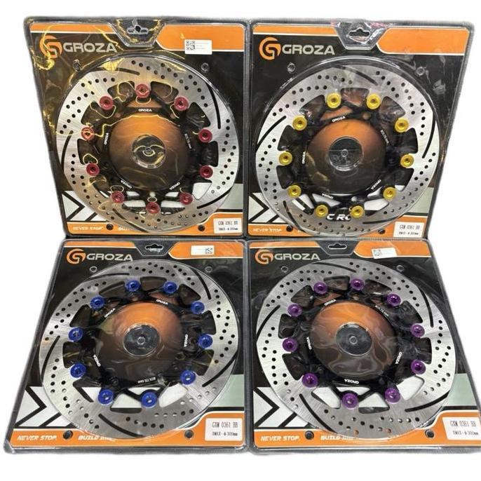Disk Brake Groza Piringan Cakram Floating Depan 300Mm Yamaha Xmax Original