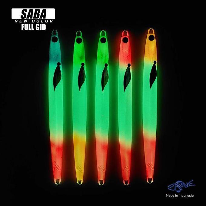 Metal Jig FULL GID Zamve Saba 80Gr Metal Jig 80Gr Metal Jig 80Gram