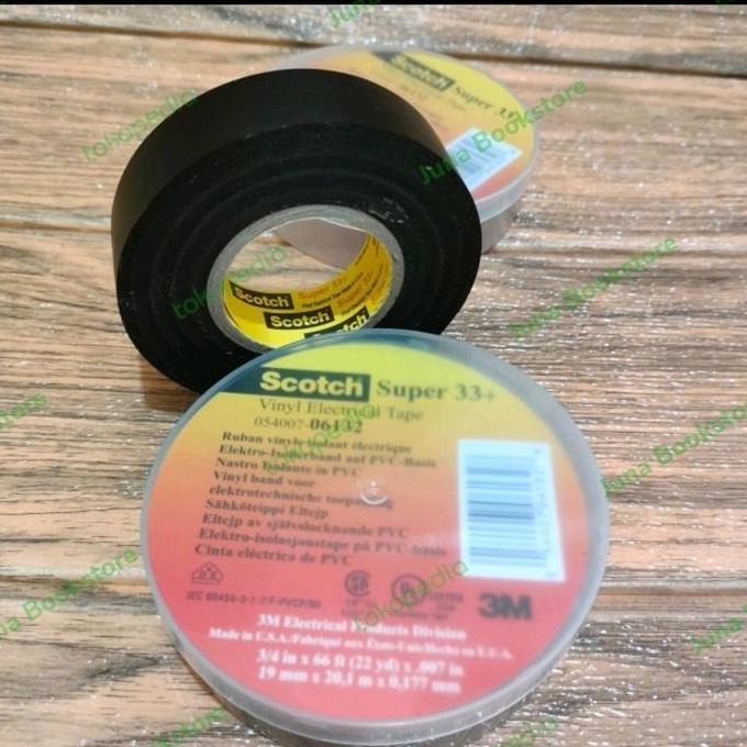 Isolasi 3m Scotch 33+ Isolasi Listrik