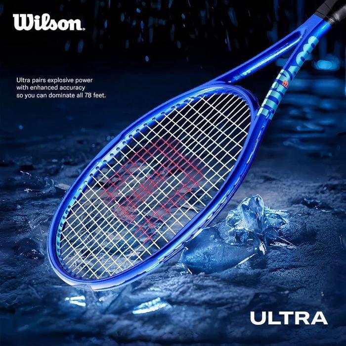 2025 New | Wilson Ultra 99 Pro V5 Raket Tenis Performance Tennis Racket (Unstrung) Bahan Graphite - 