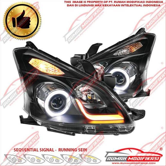 HEADLAMP - AVANZA 2012-2015 - LIGHT BAR - SEQUENTIAL - LED